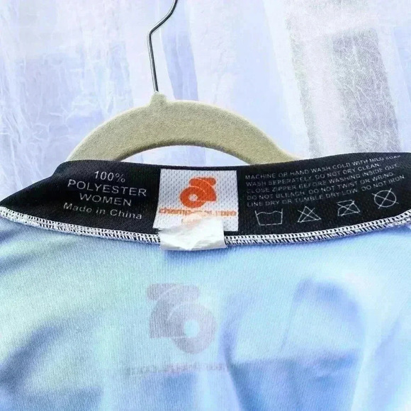 Champ-Sys Monson Cycle Size Large long sleeve mock neck full zip cycling shirt - Picture 11 of 11